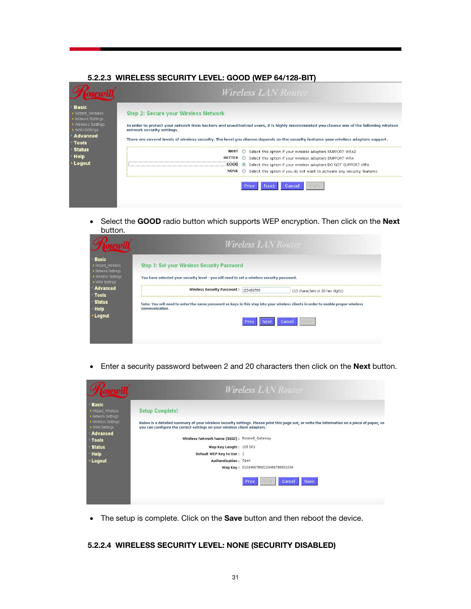 Rosewill RNX-N4 User Manual | Page 31 / 93