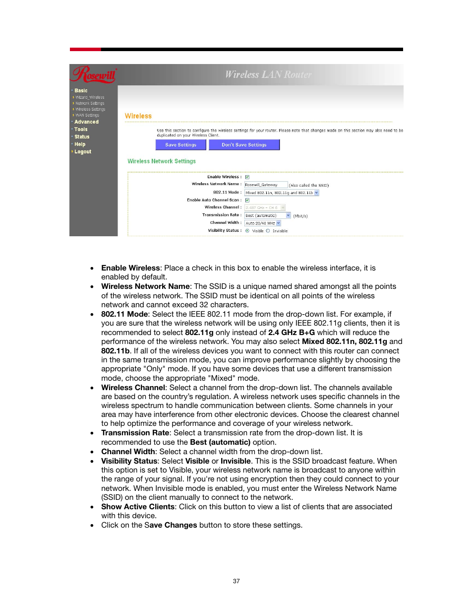 Rosewill RNX-N4 User Manual | Page 37 / 93