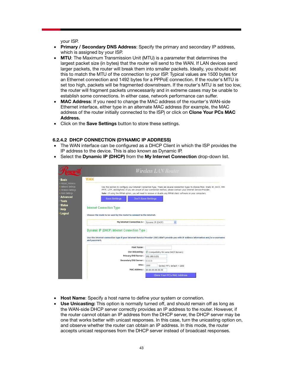 Rosewill RNX-N4 User Manual | Page 43 / 93