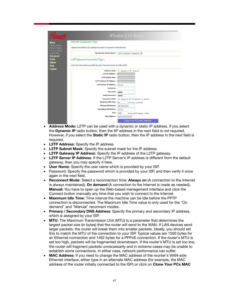 Rosewill RNX-N4 User Manual | Page 47 / 93