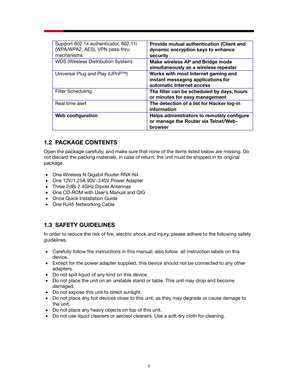 Rosewill RNX-N4 User Manual | Page 5 / 93