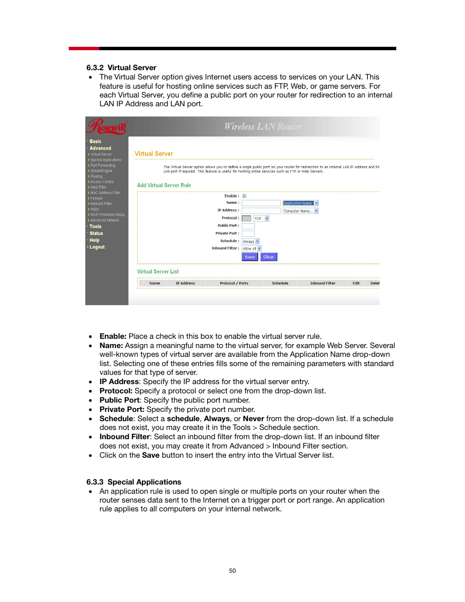 Rosewill RNX-N4 User Manual | Page 50 / 93