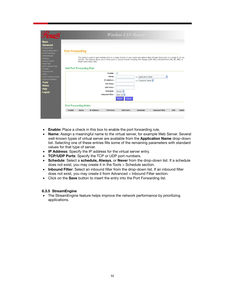 Rosewill RNX-N4 User Manual | Page 52 / 93