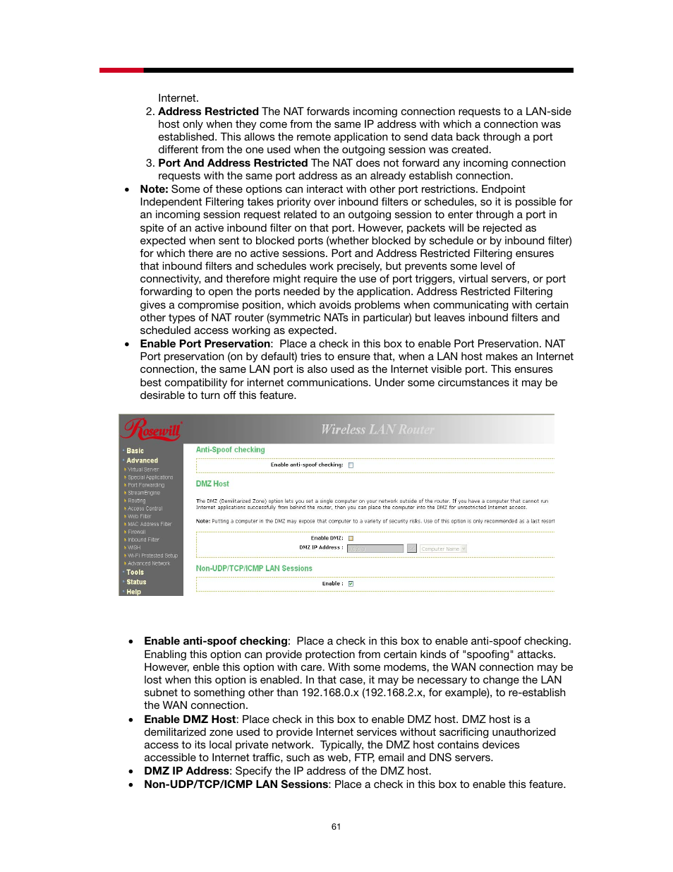 Rosewill RNX-N4 User Manual | Page 61 / 93