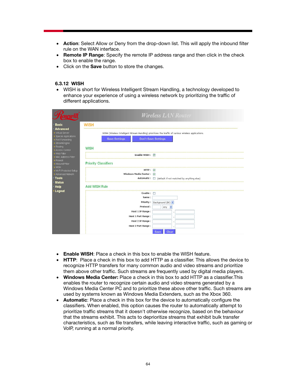 Rosewill RNX-N4 User Manual | Page 64 / 93
