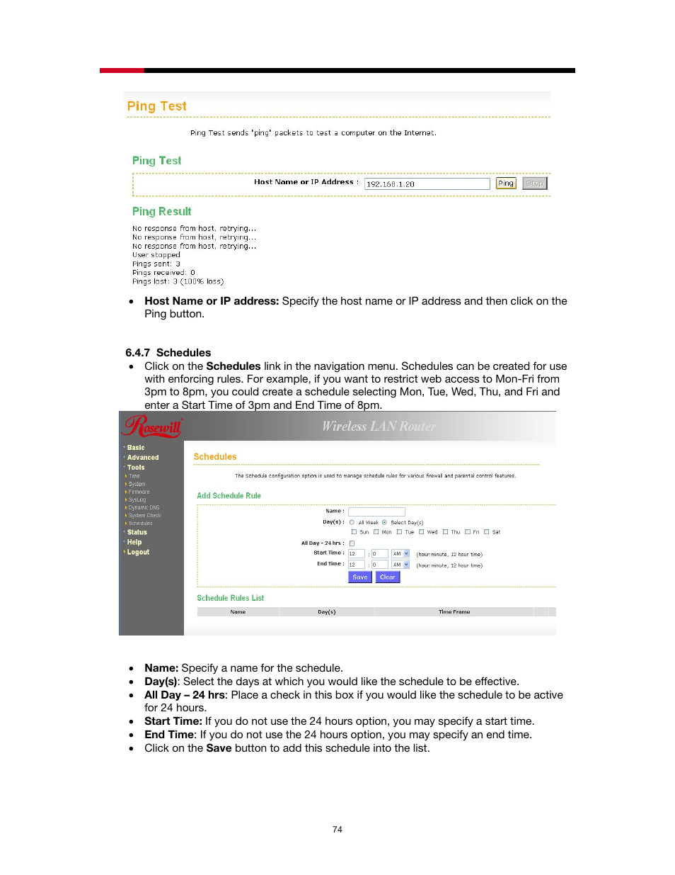 Rosewill RNX-N4 User Manual | Page 74 / 93