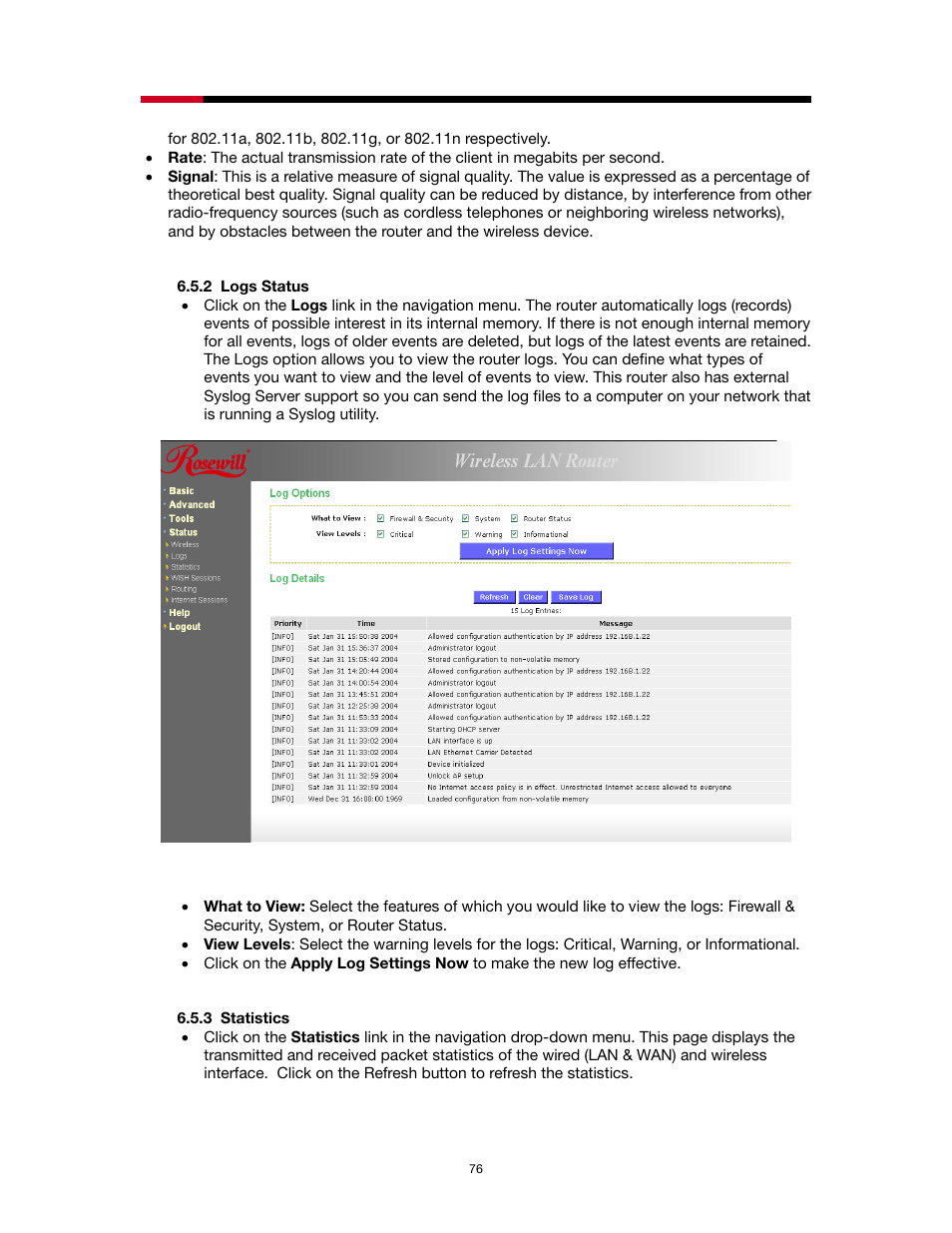 Rosewill RNX-N4 User Manual | Page 76 / 93