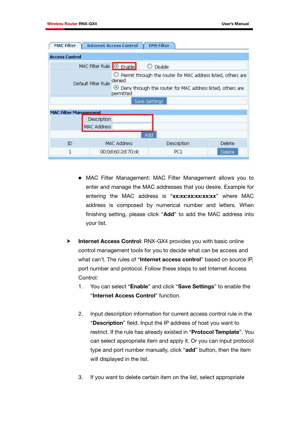 Rosewill RNX-GX4 User Manual | Page 44 / 52