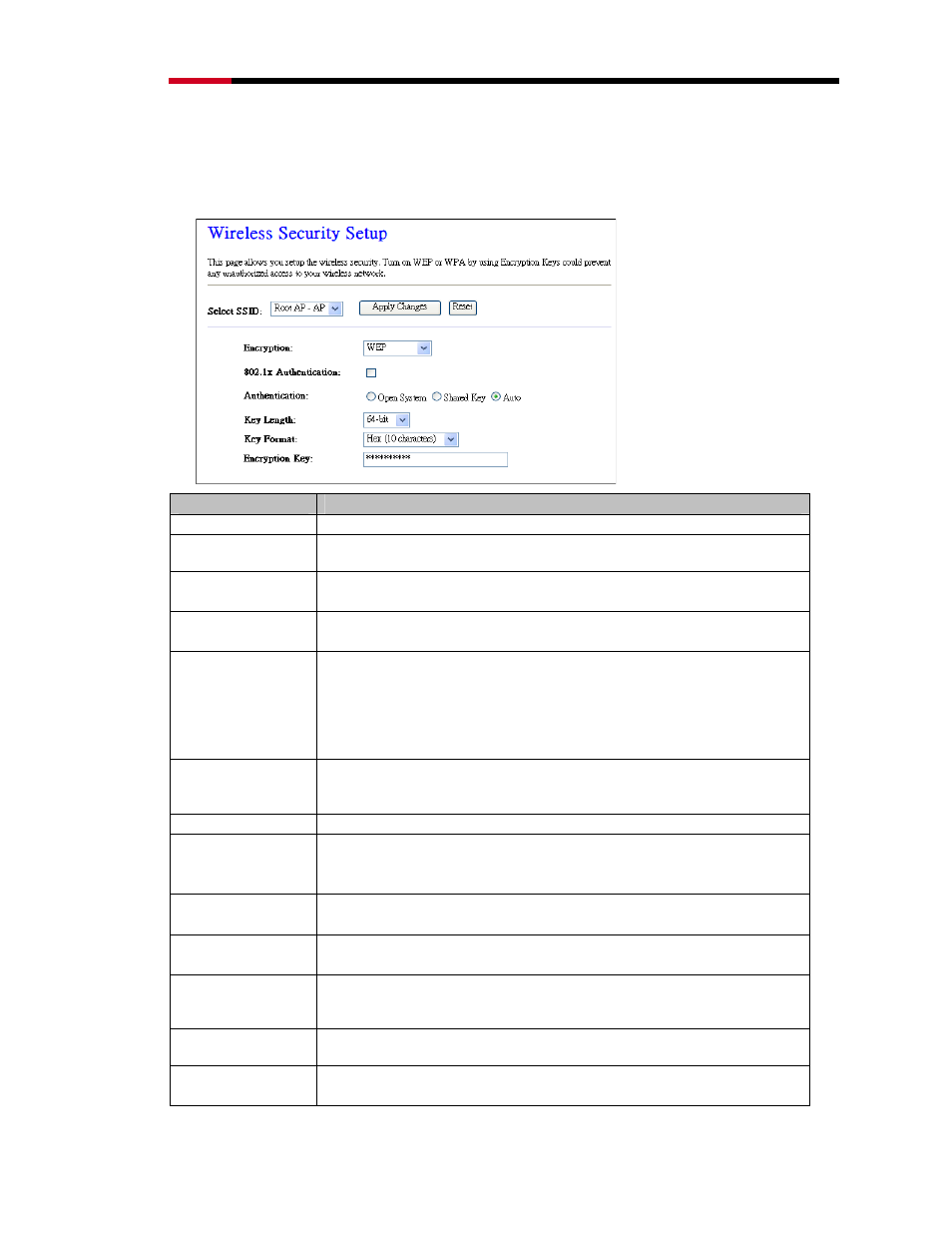 33 wireless – security setup | Rosewill RNX-N400LX User Manual | Page 31 / 72