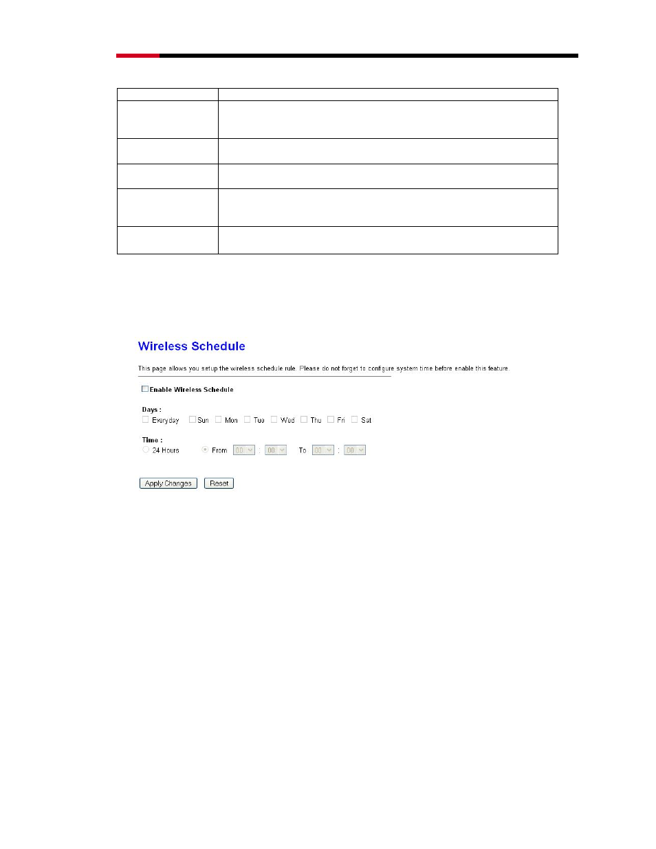 38 wireless – schedule, 4 tcp/ip settings, 41 lan interface | Tcp/ip, Ettings | Rosewill RNX-N400LX User Manual | Page 36 / 72