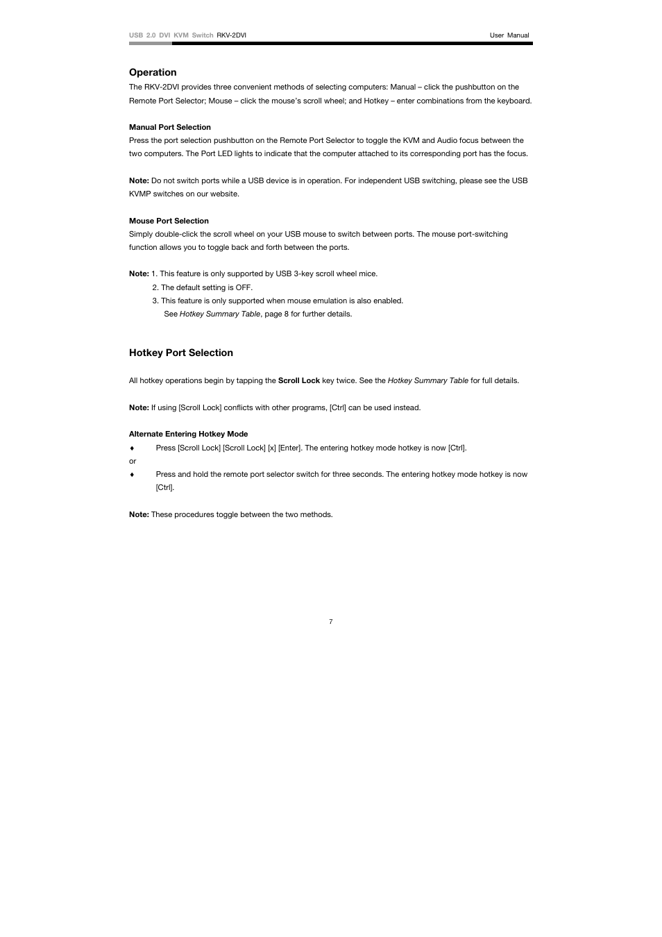 Rosewill RKV-2DVI User Manual | Page 8 / 12