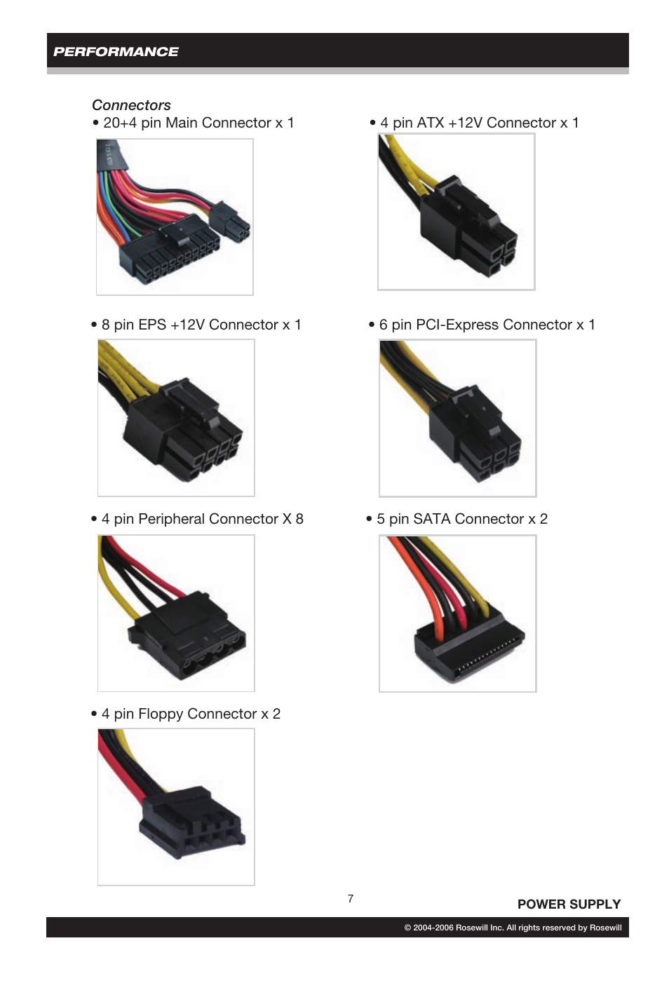 Rosewill RP500-2 User Manual | Page 8 / 14
