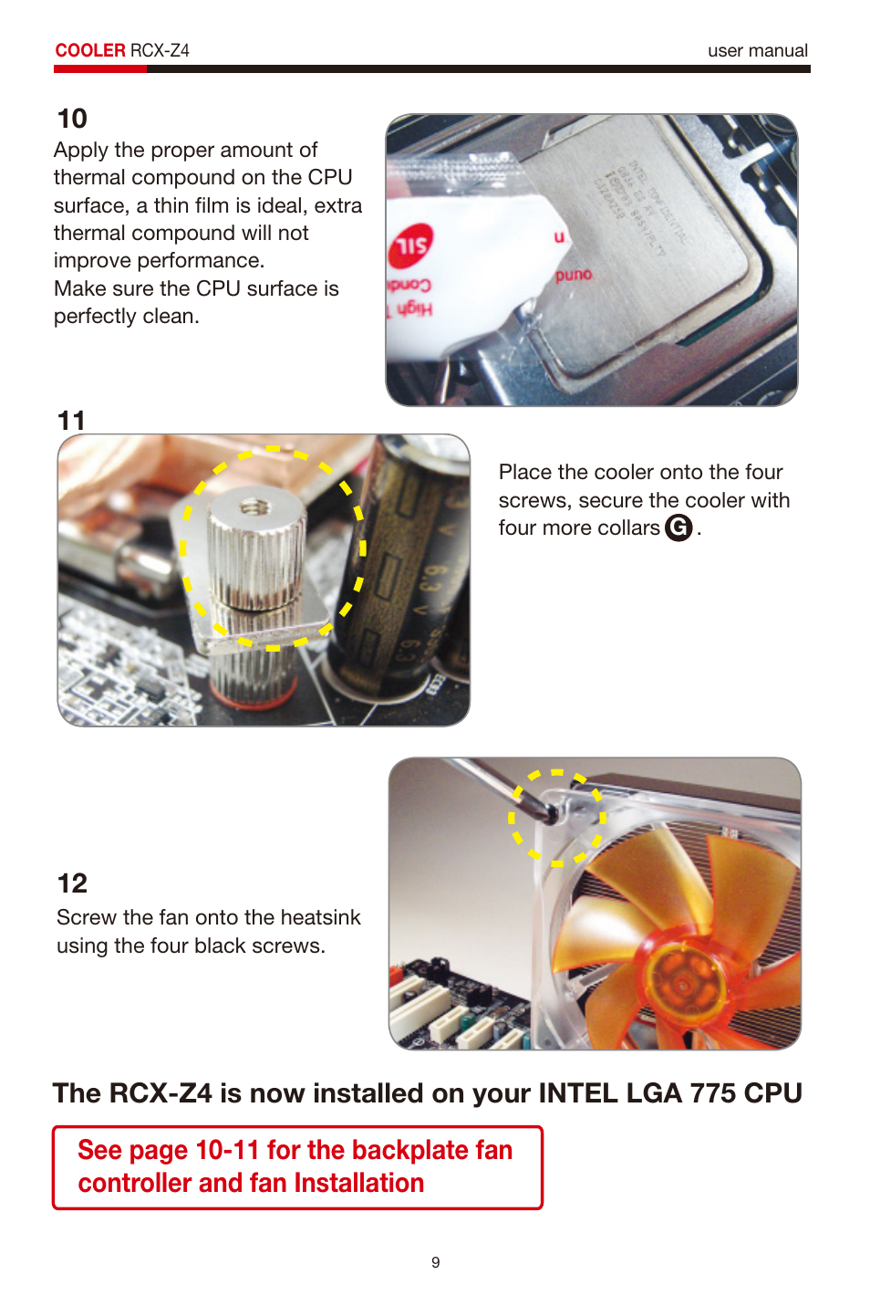 Rosewill RCX-Z4 User Manual | Page 10 / 13