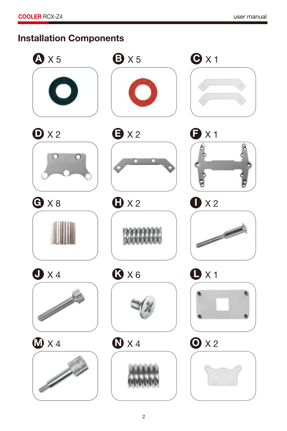 Rosewill RCX-Z4 User Manual | Page 3 / 13