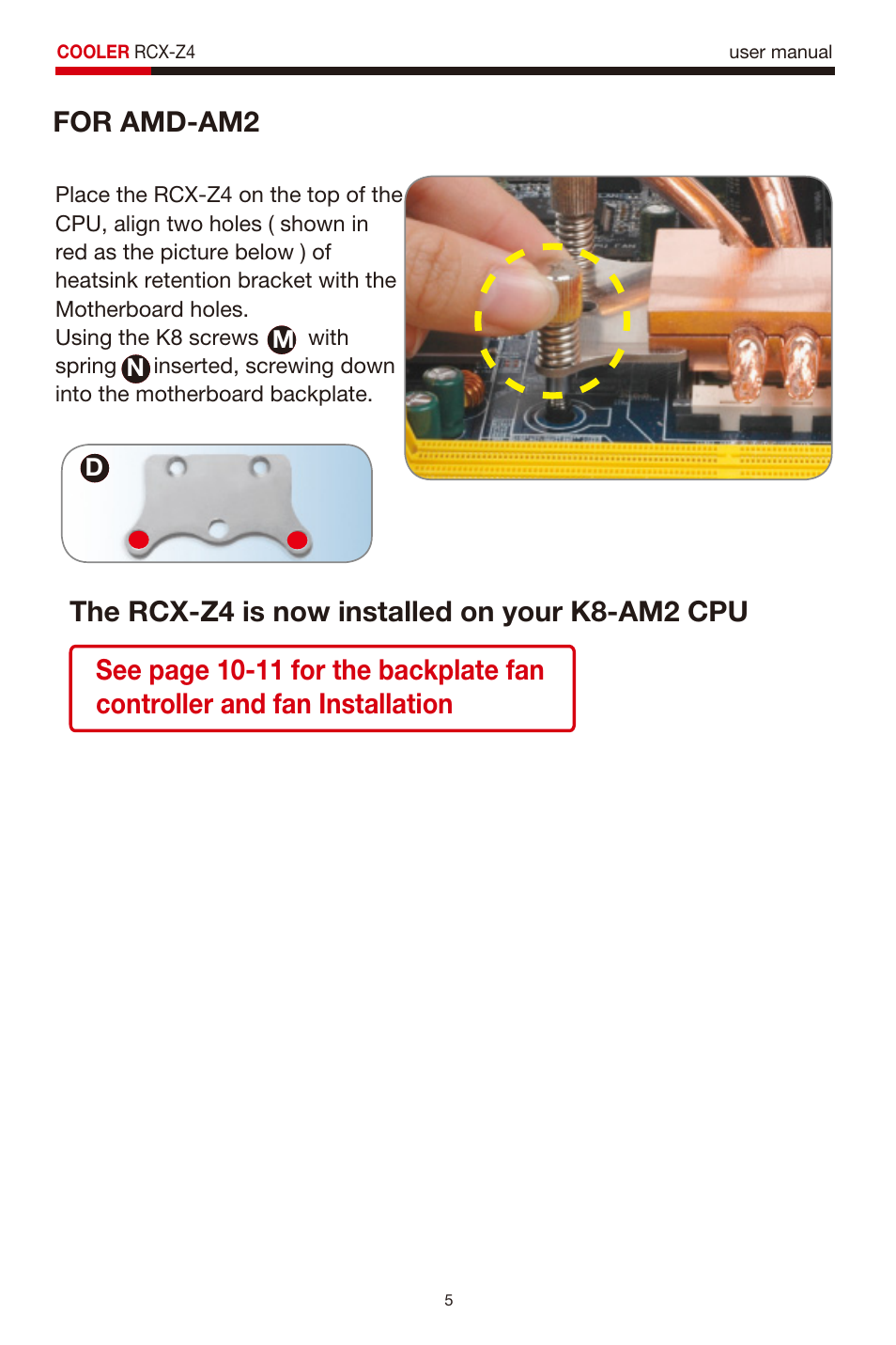 Rosewill RCX-Z4 User Manual | Page 6 / 13