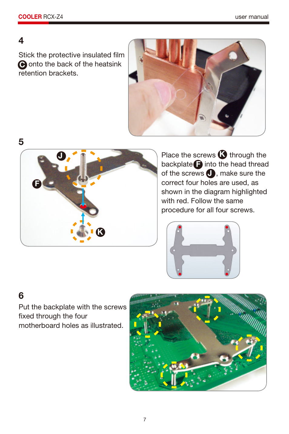 Rosewill RCX-Z4 User Manual | Page 8 / 13