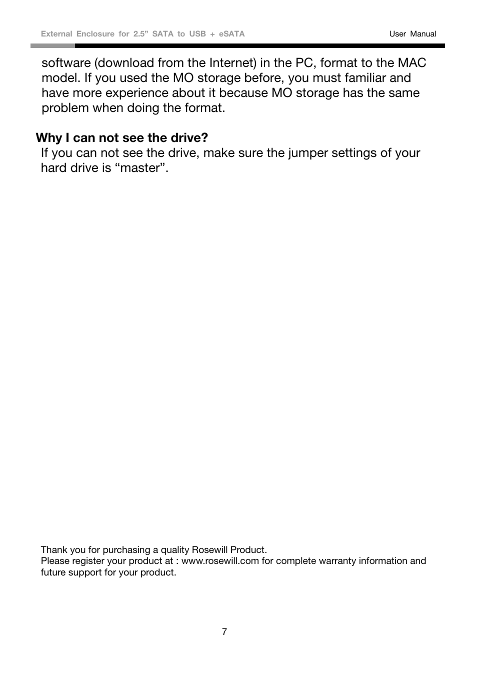 Rosewill RX81US-HT-25A-BLK User Manual | Page 8 / 8