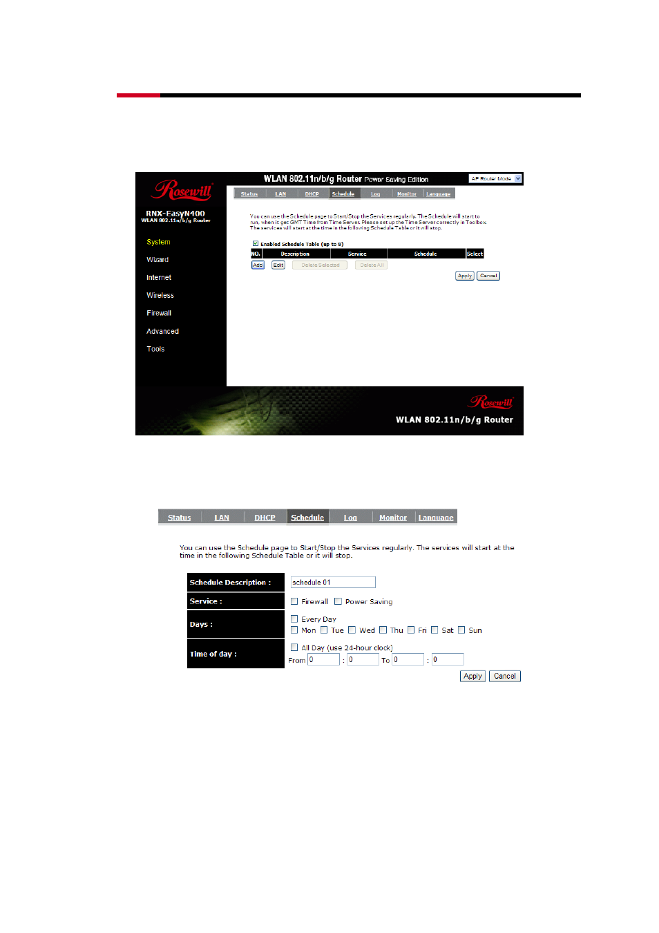 Rosewill ROUTERRNX EASYN400 User Manual | Page 38 / 112