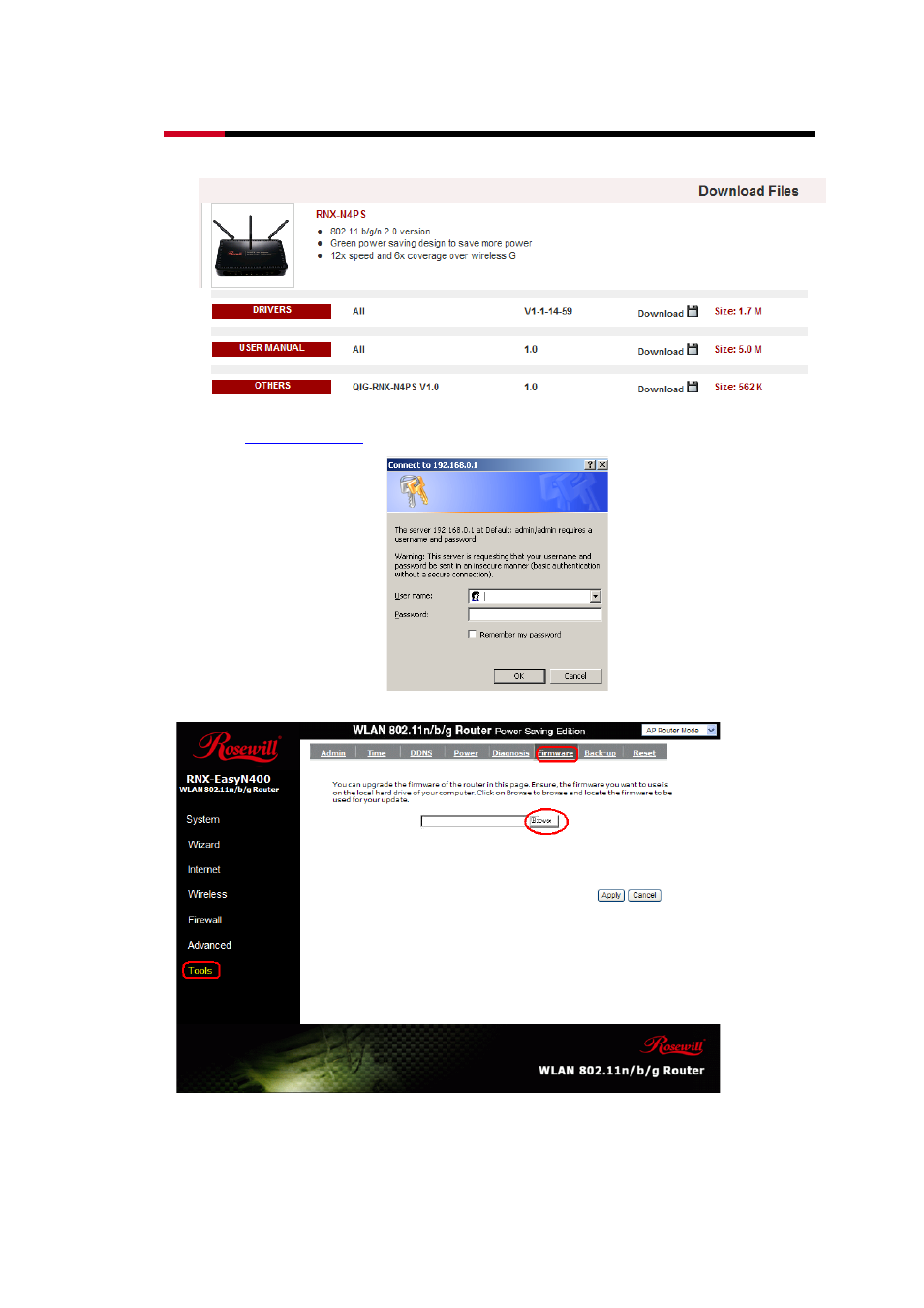 Rosewill ROUTERRNX EASYN400 User Manual | Page 81 / 112