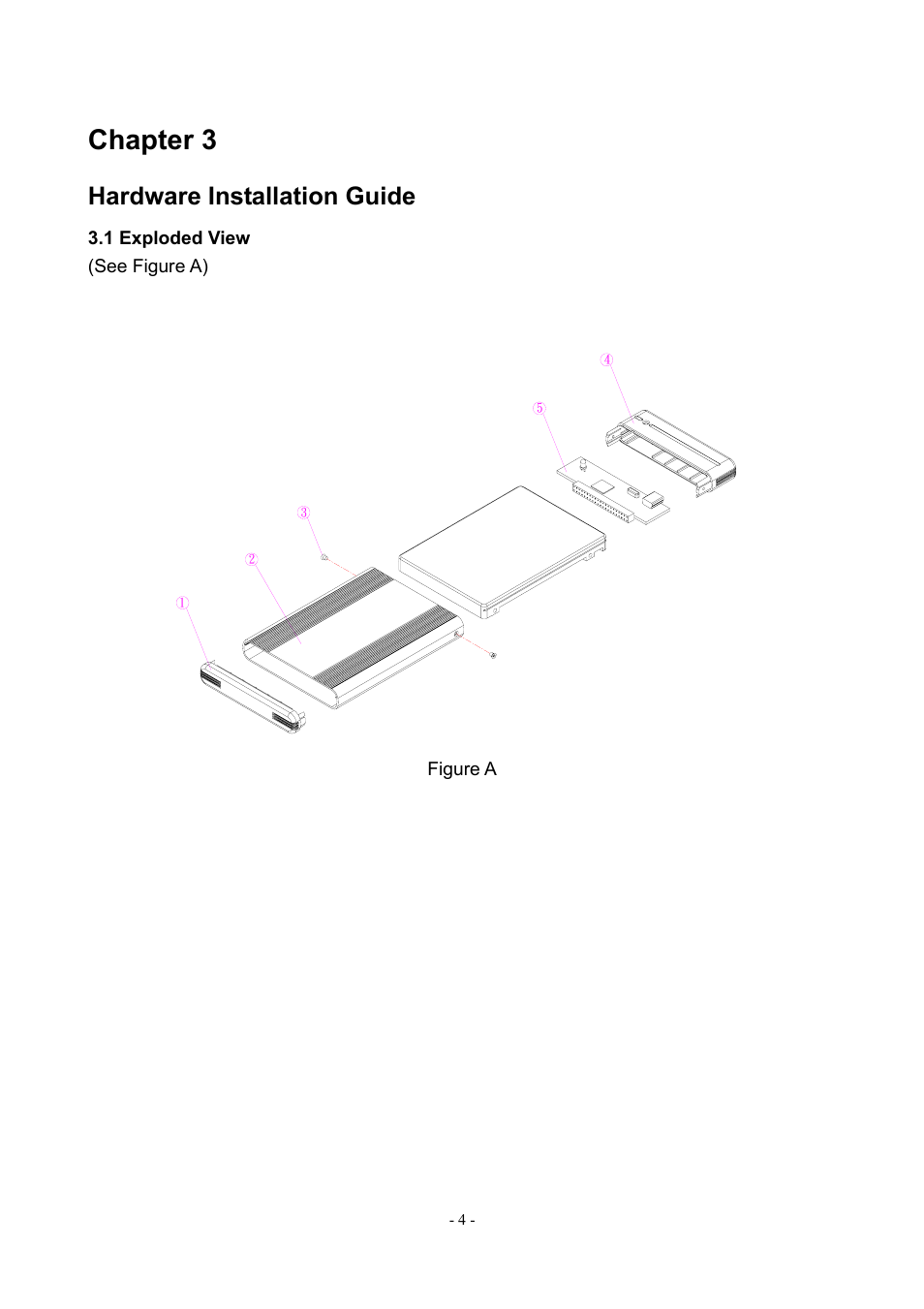 Hardware installation guide, Chapter 3 | Rosewill RX20-U2 User Manual | Page 4 / 18