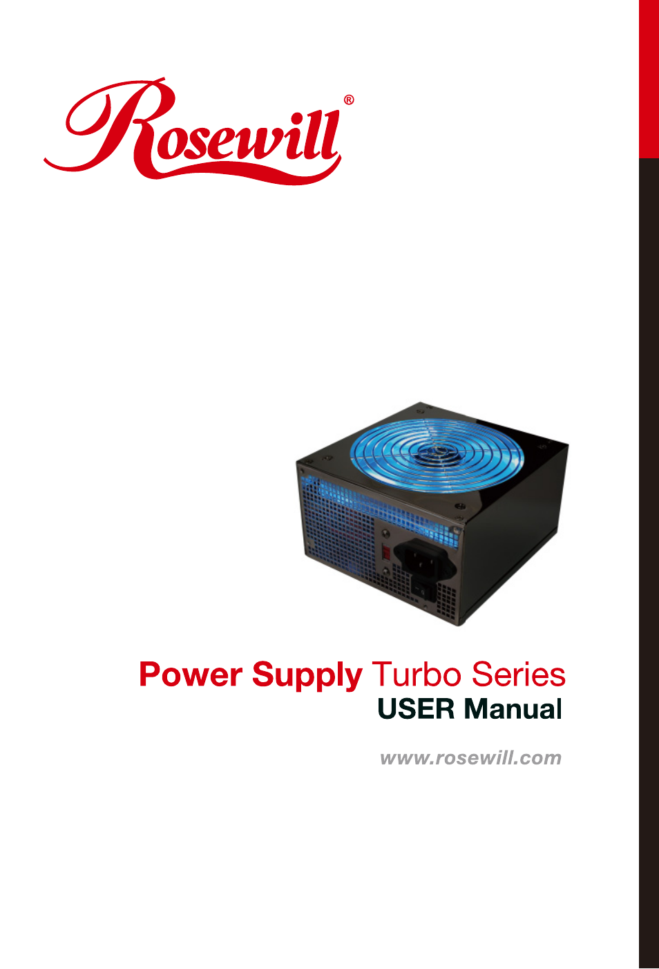 Rosewill Power Supply User Manual | 12 pages