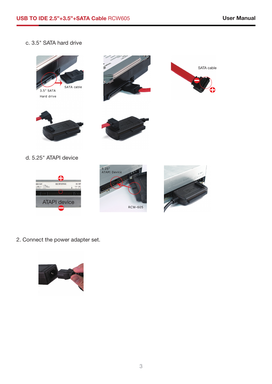 Rosewill RCW-605. User Manual | Page 4 / 10
