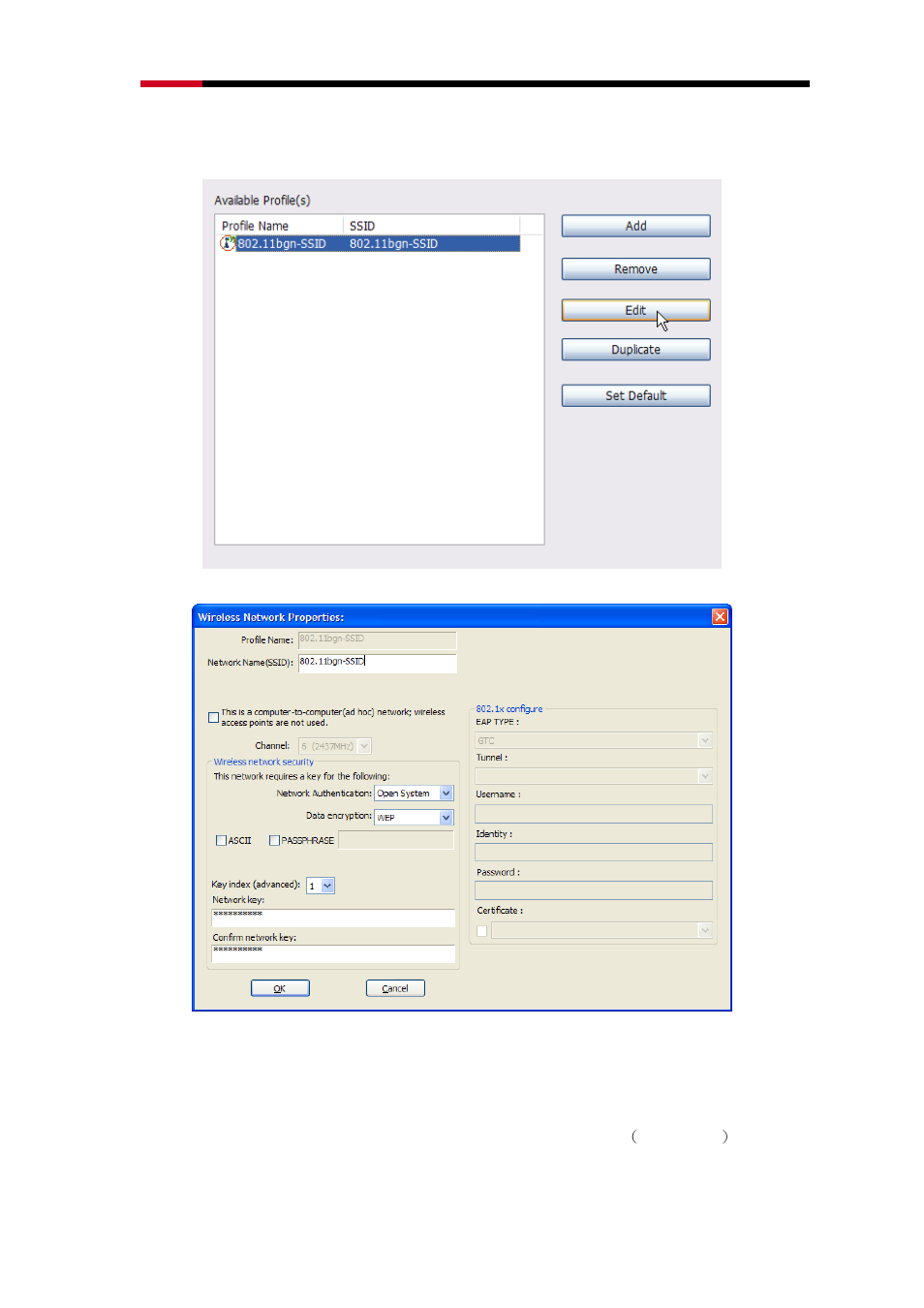 4 duplicate, 3 edit | Rosewill WIRELESS N ADAPTER RNX-N150UBE User Manual | Page 17 / 26