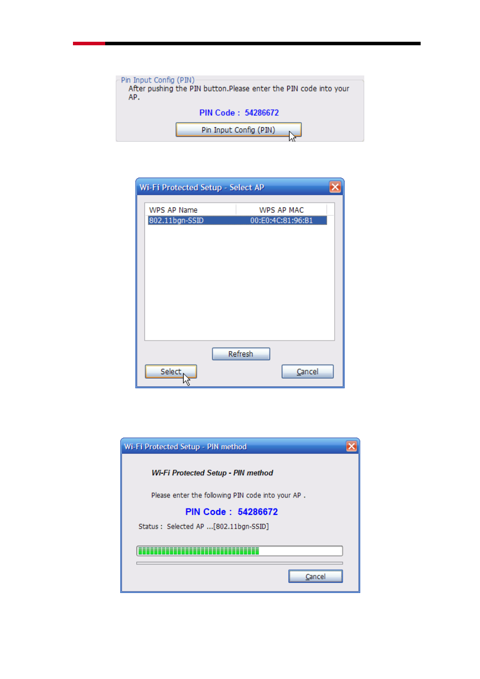 2 method 2 push button | Rosewill WIRELESS N ADAPTER RNX-N150UBE User Manual | Page 23 / 26