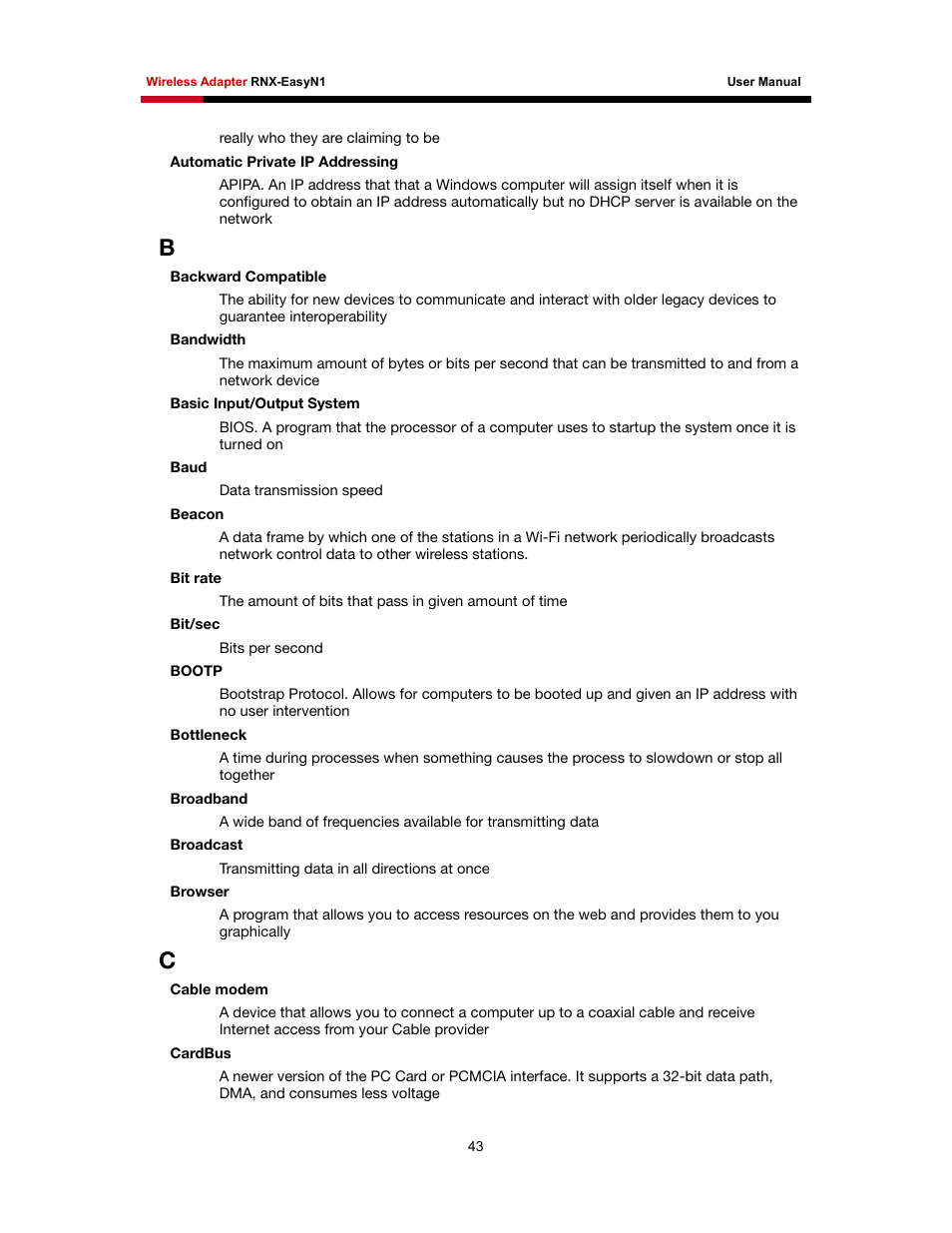 Rosewill RNX-EasyN1 User Manual | Page 44 / 57