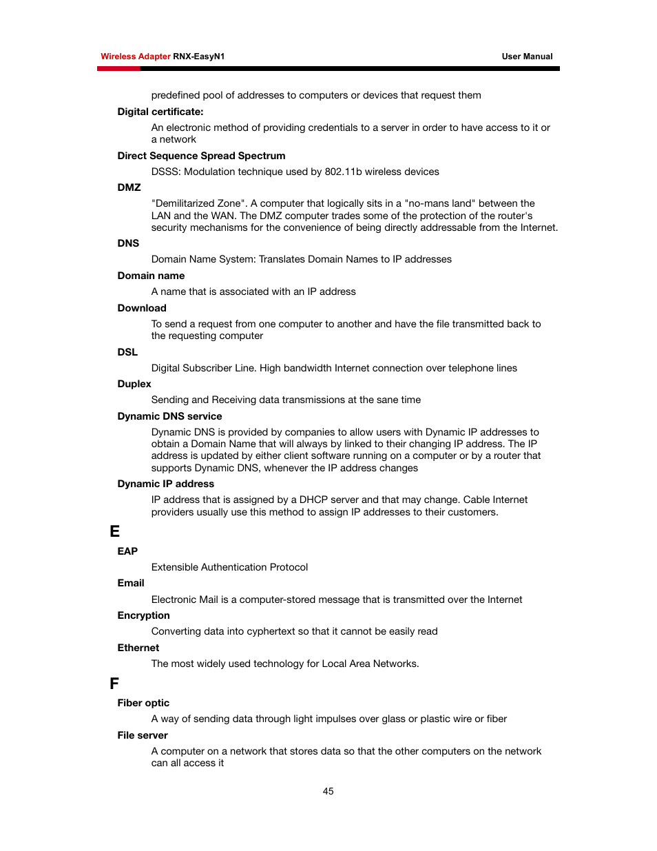 Rosewill RNX-EasyN1 User Manual | Page 46 / 57