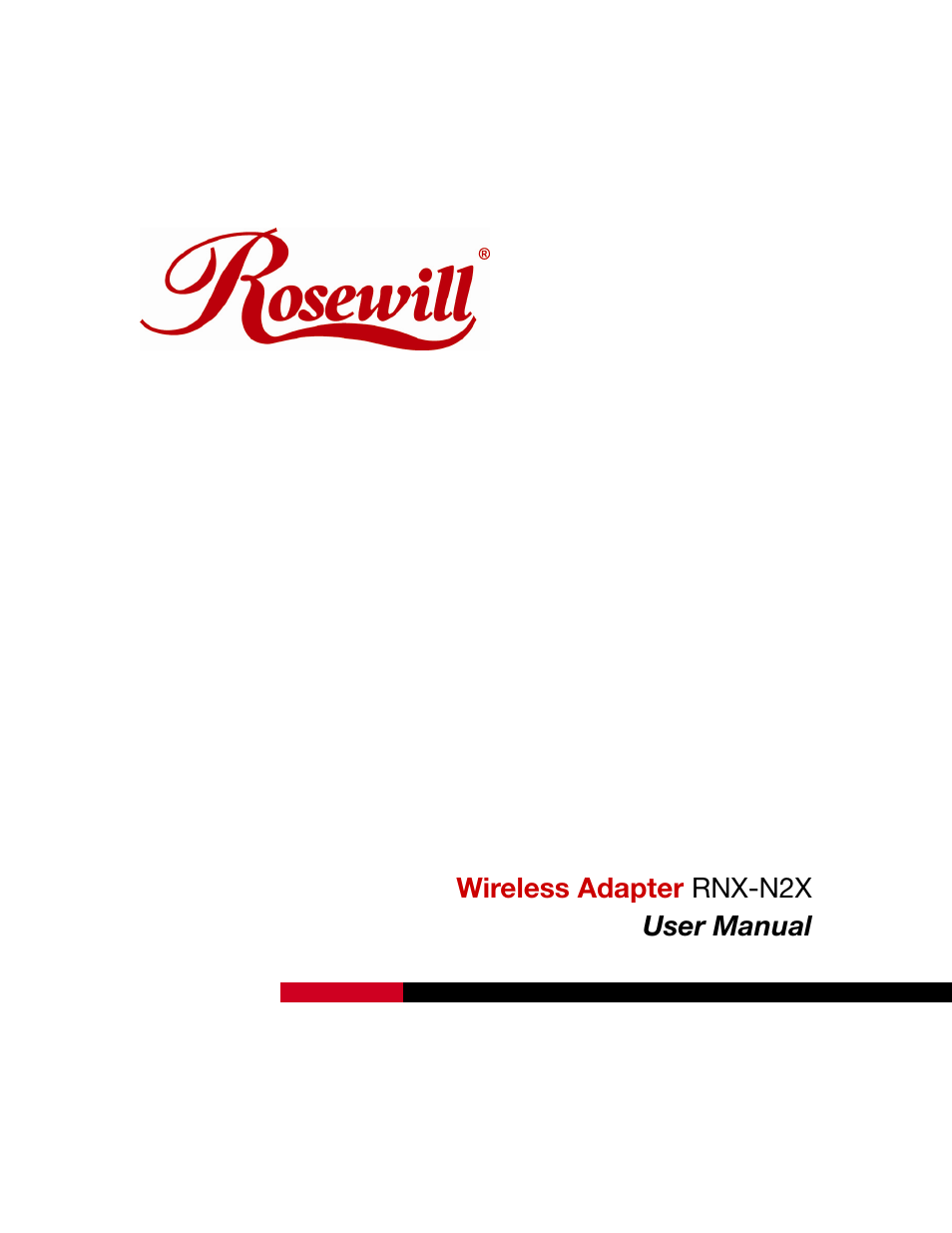 Rosewill RNX-N2X User Manual | 71 pages