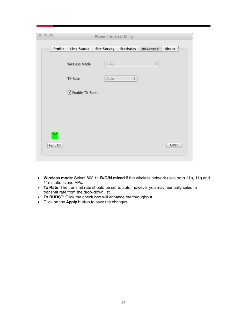 Rosewill RNX-N1/N1MAC User Manual | Page 57 / 71