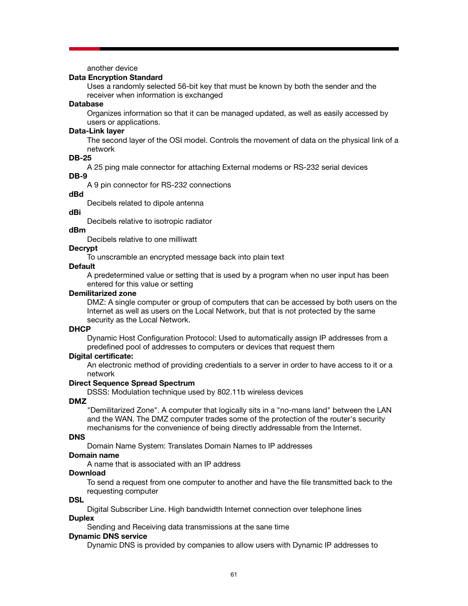 Rosewill RNX-N1/N1MAC User Manual | Page 61 / 71