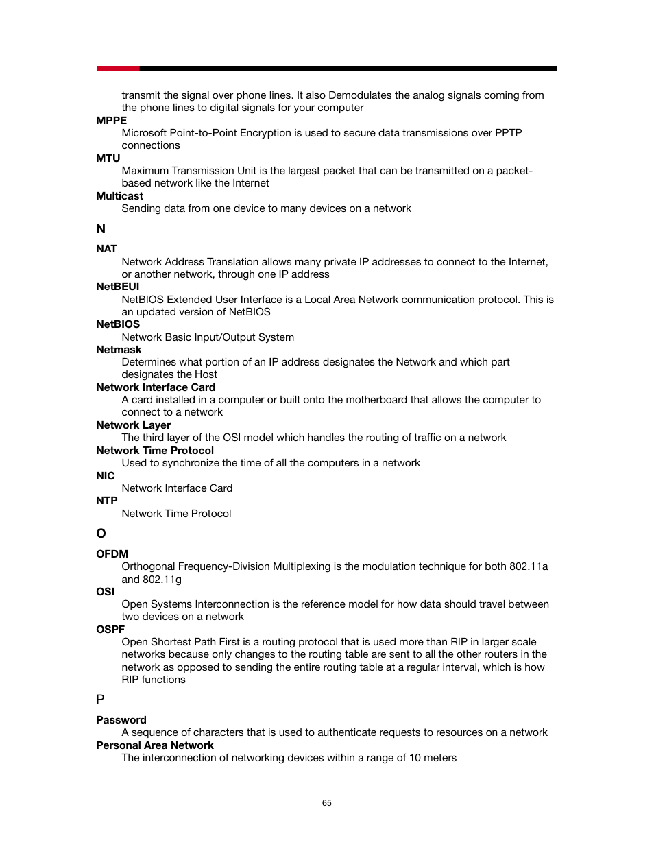 Rosewill RNX-N1/N1MAC User Manual | Page 65 / 71