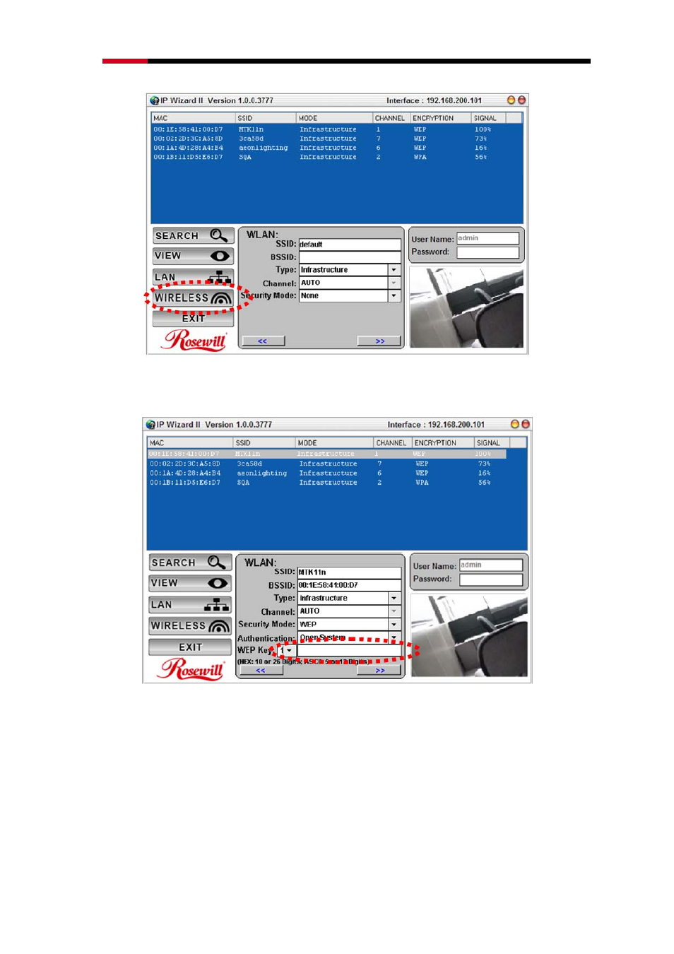 Rosewill WIRED INTERNET CAMERA RXS-3323 User Manual | Page 12 / 14