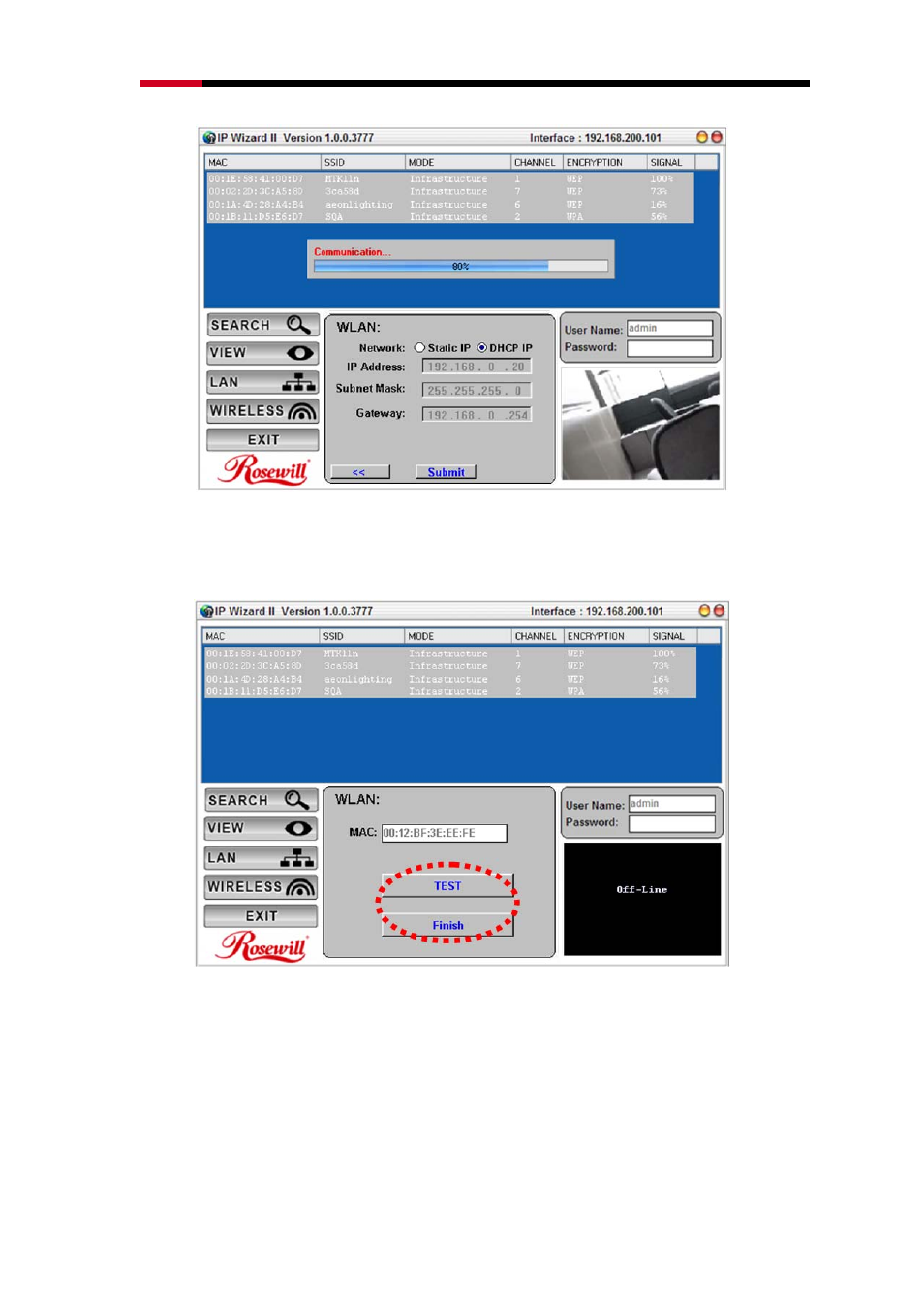 Rosewill WIRED INTERNET CAMERA RXS-3323 User Manual | Page 14 / 14