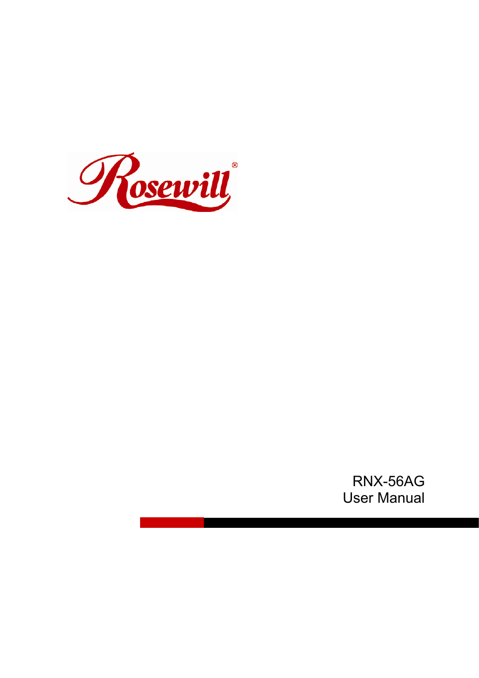 Rosewill RNX-56AG User Manual | 20 pages