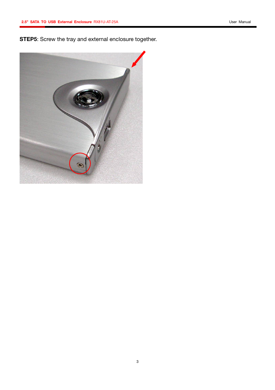 Rosewill RX81U-AT-25A User Manual | Page 4 / 7