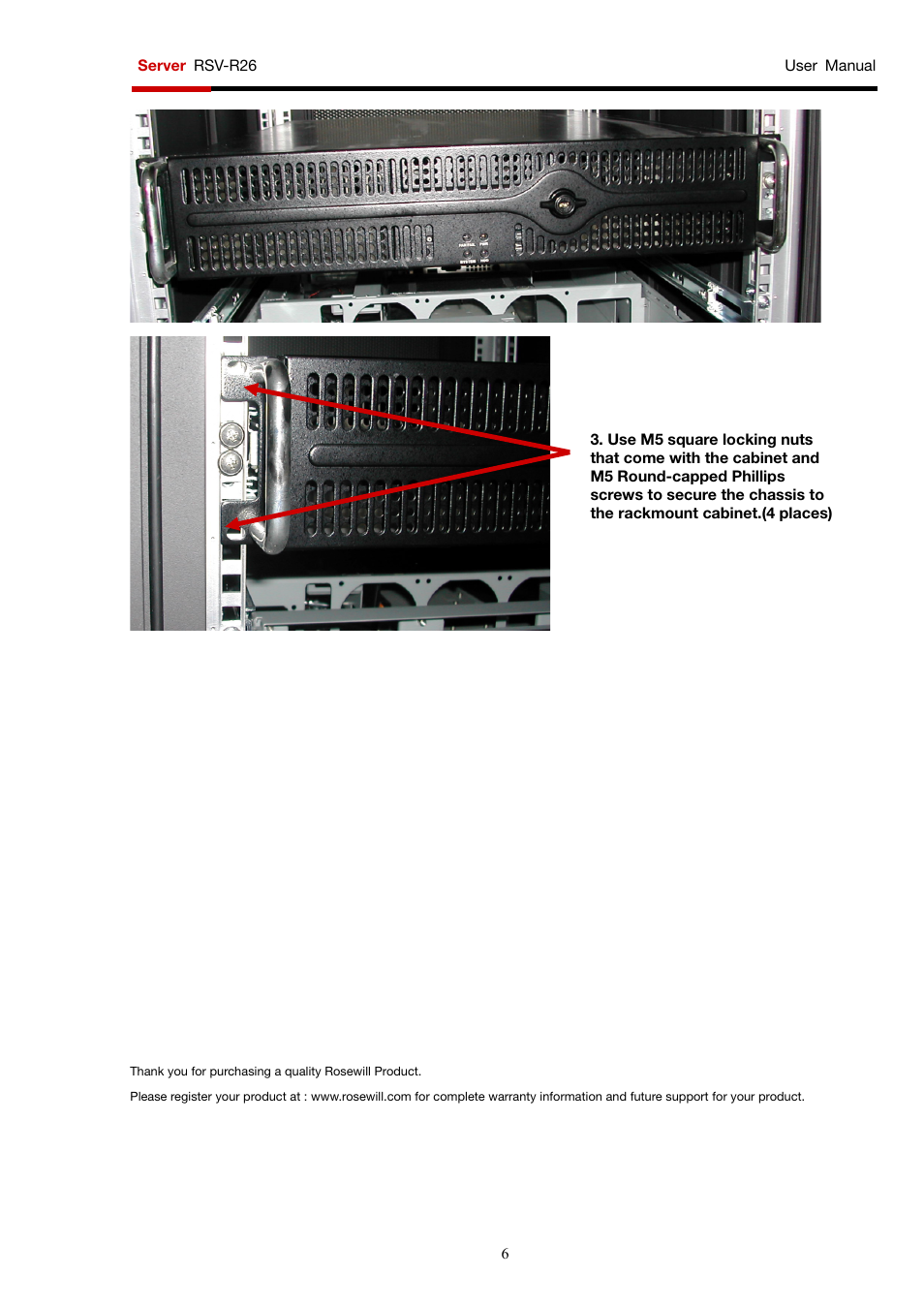 Rosewill RSV-R26 User Manual | Page 6 / 6