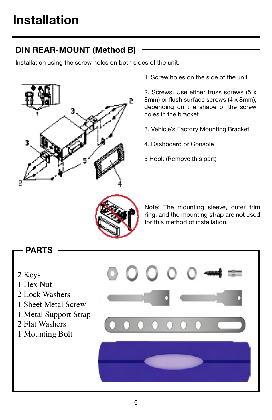 Installation | Roadmaster RMCD100M User Manual | Page 7 / 16