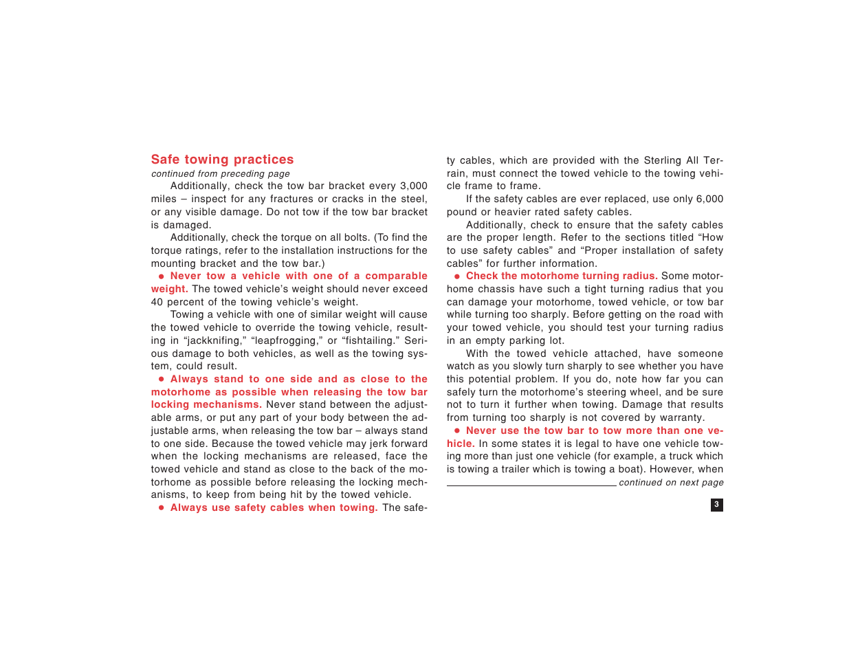 Roadmaster Sterling All Terrain User Manual | Page 5 / 24