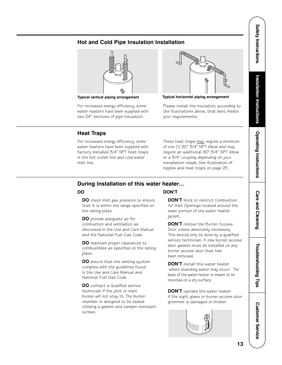 Rheem HG Series User Manual | Page 13 / 28