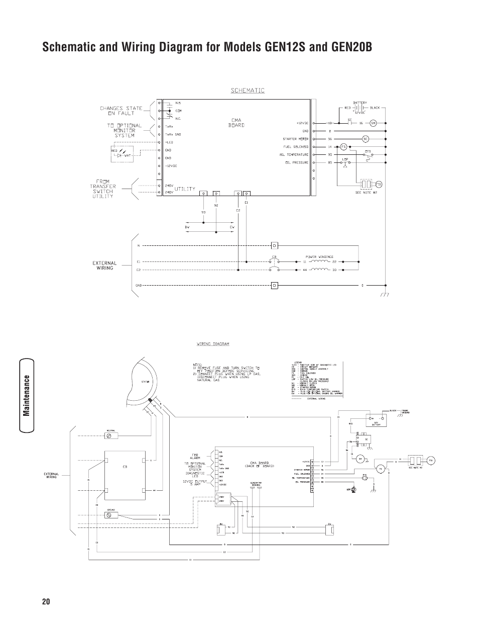 Rheem RESIDENTIAL GENERATOR SYSTEM GEN12S User Manual | Page 22 / 23