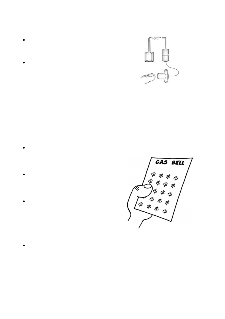 Can’t light the pilot flame, Water heater appears to be leaking, High gas bills | Save a service call | Rheem 300 series User Manual | Page 12 / 32