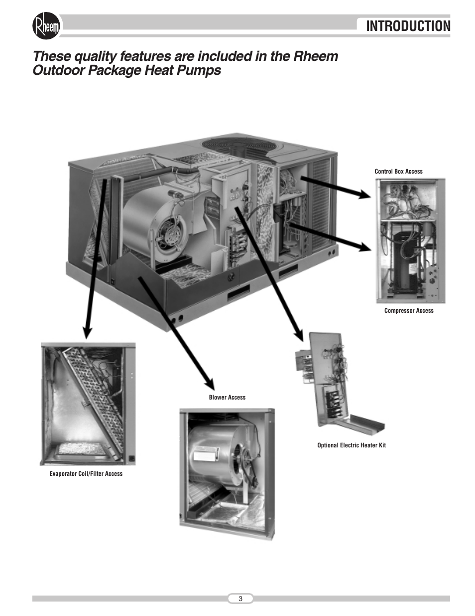 Introduction | Rheem RJNA Series User Manual | Page 3 / 50