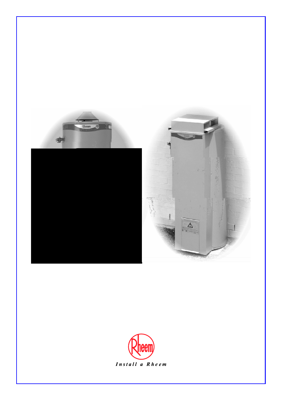 Rheem 260 Litre User Manual | 40 pages
