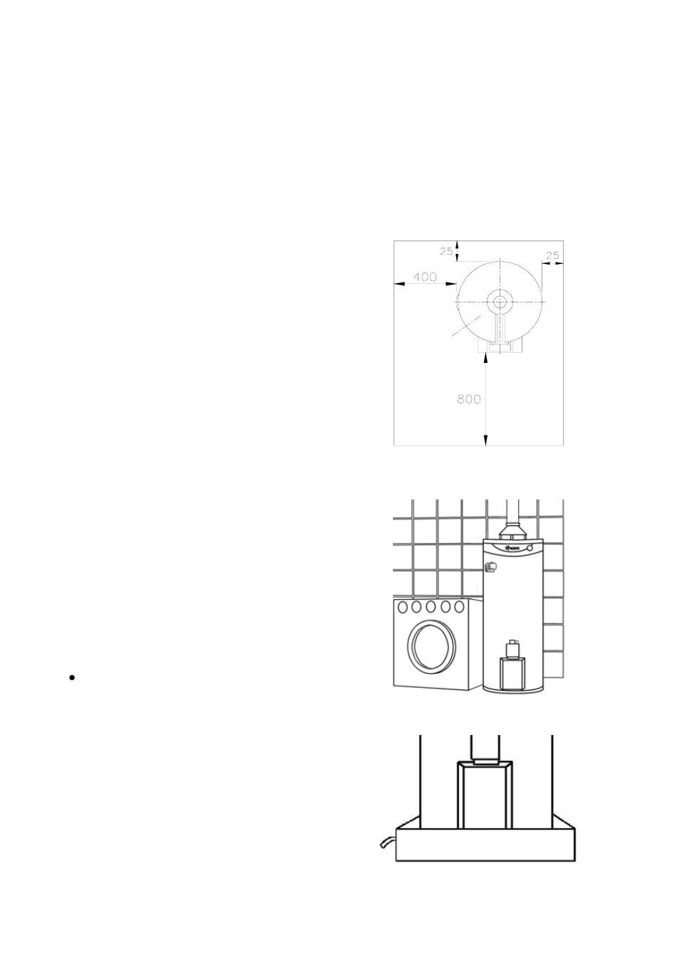 Indoor installation, Safe tray, Installation | Rheem 260 Litre User Manual | Page 15 / 40