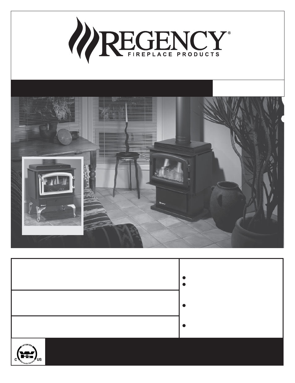 Regency C33-NG2 User Manual | 24 pages