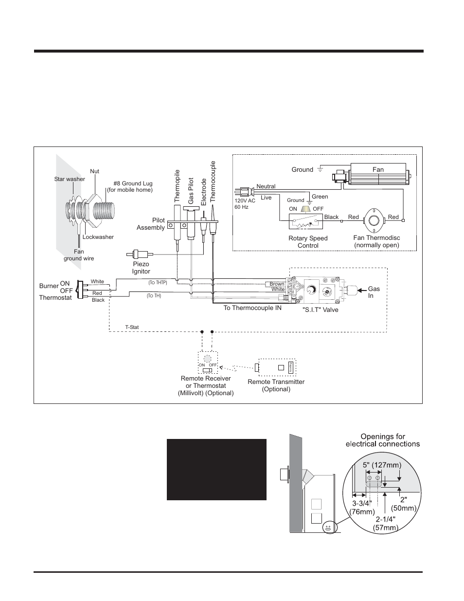 Installation, Wiring diagram | Regency P48 User Manual | Page 32 / 48