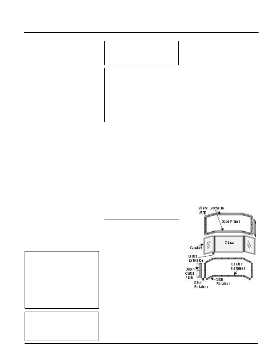 Maintenance, Maintenance instructions, Log replacement | Door and glass gasket, Gold-plated doors, Glass replacement | Regency ULTIMATE U38-LP User Manual | Page 17 / 24